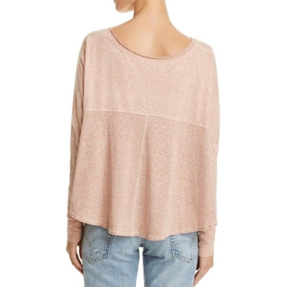 Free People Cloud Nine Tee, Sunset Haze oversized